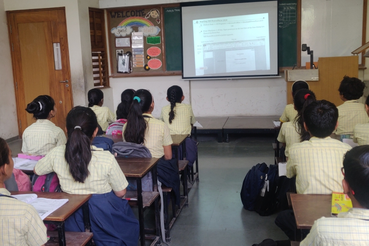 Activity 2 - Mrs. Alpa & Nishit Pravin Kothari Interactive Class Room (EMS 3 to 5) - Vidyamandir Trust, Palanpur